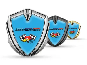 Emblem Metal Badge Tuning Look Shiny Detail